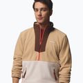 Men's sweatshirt Columbia Sequoia Grove Half Zip Fleece canoe/dark stone/tobacco 5