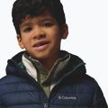 Children's jacket Columbia Powder Lite II Hooded rain forest/collegiate navy 6