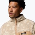Men's fleece sweatshirt Columbia Winter Pass Reversible canoe/dark stone/peaked tonal 7