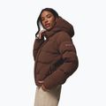 Women's down jacket Columbia Amaze Puff Hooded tobacco 5