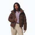 Women's down jacket Columbia Amaze Puff Hooded tobacco 6