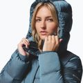 Women's down jacket Columbia Amaze Puff Hooded everblue high shine 6