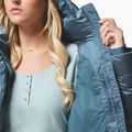 Women's down jacket Columbia Amaze Puff Hooded everblue high shine 9