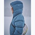 Women's down jacket Columbia Amaze Puff Hooded everblue high shine 19