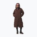 Women's down coat Columbia Amaze Puff Long Hooded tobacco 4
