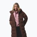 Women's down coat Columbia Amaze Puff Long Hooded tobacco 7