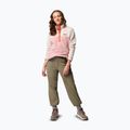 Women's Columbia Benton Springs 1/2 Snap sweatshirt eraser pink/dark stone/tuscan 2