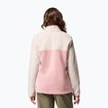 Women's Columbia Benton Springs 1/2 Snap sweatshirt eraser pink/dark stone/tuscan 3
