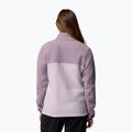 Women's sweatshirt Columbia Benton Springs 1/2 Snap lavender pearl/shale purple/shark 3