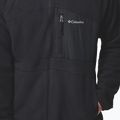 Men's fleece sweatshirt Columbia Fast Trek Overlay Full Zip black 7