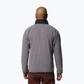 Men's fleece sweatshirt Columbia Fast Trek Overlay Full Zip city grey/black 3