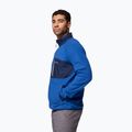 Men's fleece sweatshirt Columbia Fast Trek Overlay Full Zip mt blue/coll navy 4