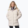 Women's down jacket Columbia Amaze Puff Mid Hooded dark stone