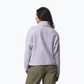 Women's fleece sweatshirt Columbia Helvetia II Cropped Half Snap Fleece lavender pearl/shale purple/zing 3