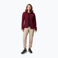 Women's fleece sweatshirt Columbia Fast Trek II rich wine 2