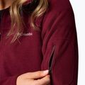 Women's fleece sweatshirt Columbia Fast Trek II rich wine 7