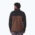 Men's sweatshirt Columbia Steens Mountain Half Snap II tobacco/black/mtn red 3
