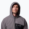 Men's sweatshirt Columbia Fast Trek Overlay Hooded city grey/black 6