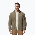 Men's sweatshirt Columbia Rugged Ridge High Pile Full Zip stone green