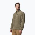 Men's sweatshirt Columbia Rugged Ridge High Pile Full Zip stone green 4