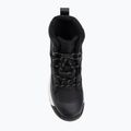 Children's snow boots Sorel Youth Whitney Mid Wp black/sea salt 5