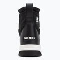 Children's snow boots Sorel Youth Whitney Mid Wp black/sea salt 6