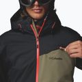 Men's ski jacket Columbia Iceberg Point II stone green/black 6