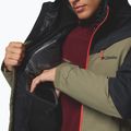 Men's ski jacket Columbia Iceberg Point II stone green/black 10