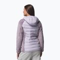 Women's insulated jacket Columbia Powder Lite II Sherpa Hybrid shale purple/lavender pearl 3