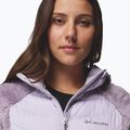 Women's insulated jacket Columbia Powder Lite II Sherpa Hybrid shale purple/lavender pearl 6