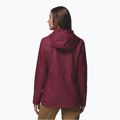 Women's rain jacket Columbia Pouring Adventure III rich wine 3