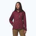 Women's rain jacket Columbia Pouring Adventure III rich wine 4