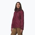 Women's rain jacket Columbia Pouring Adventure III rich wine 5
