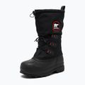 Women's snow boots Sorel Glacier XT black/red quar 2