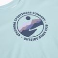 Children's T-shirt Columbia Mission Lake II SS Graphic marine light/bubbly scoped view 3