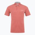 Men's T-shirt Columbia Nelson Point Polo washed red