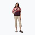 Women's wind jacket Columbia Spire Valley Printed Windbreaker washed red ikatbloom print/moonvista 2