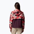 Women's wind jacket Columbia Spire Valley Printed Windbreaker washed red ikatbloom print/moonvista 3