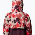 Women's wind jacket Columbia Spire Valley Printed Windbreaker washed red ikatbloom print/moonvista 7