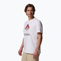 Men's T-shirt Columbia CSC Seasonal Graphic white/heavenly stacked gem 4