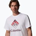 Men's T-shirt Columbia CSC Seasonal Graphic white/heavenly stacked gem 5