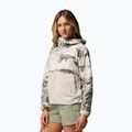 Women's wind jacket Columbia Spire Valley Printed Windbreaker safari fieldaze print/dark stone 4