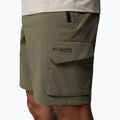 Men's trekking shorts Columbia Silver Ridge Elite stone green 8