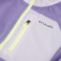 Children's fleece sweatshirt Columbia Fast Trek V Full Zip stormwatch/lavender pearl 3