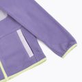 Children's fleece sweatshirt Columbia Fast Trek V Full Zip stormwatch/lavender pearl 4