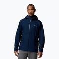 Men's softshell jacket Columbia Trailborne 2.5L collegiate navy
