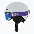 Children's ski helmet Salomon Player Combo + Goggles XV Jr ice flow/ice flow mid blue 3