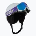 Children's ski helmet Salomon Player Combo + Goggles XV Jr ice flow/ice flow mid blue 9