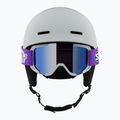 Children's ski helmet Salomon Player Combo + Goggles XV Jr ice flow/ice flow mid blue 4