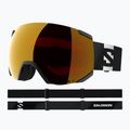 Children's ski goggles Salomon Radium black/mi mid red 9